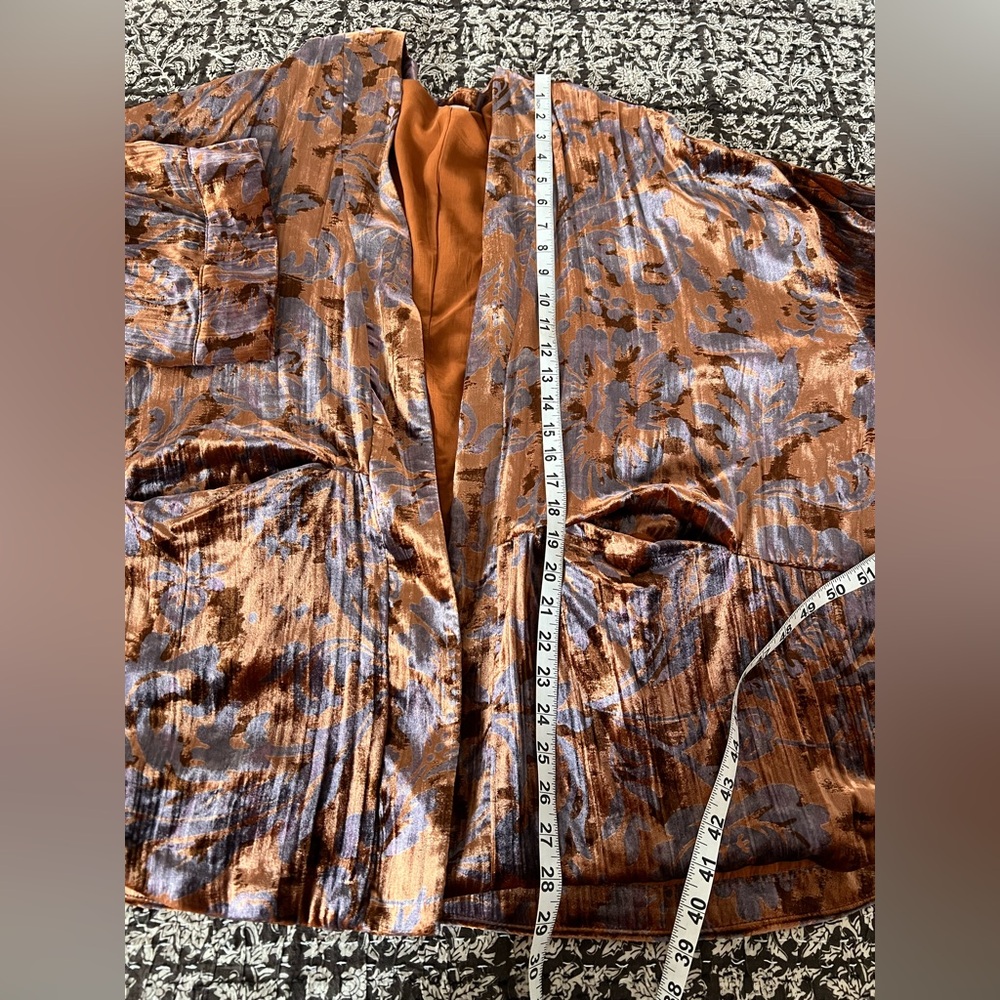 Velvet kimono - Picture 6 of 8